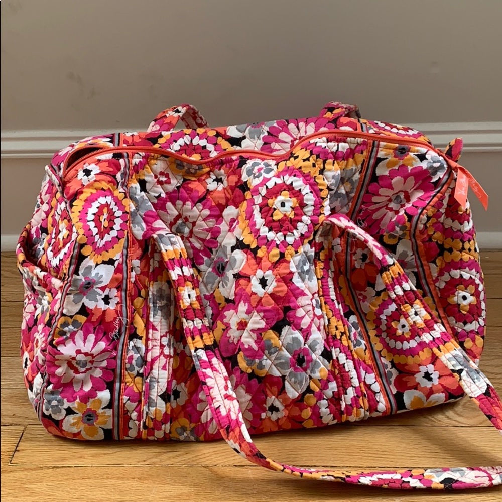 Vera Bradley medium travel duffel bag